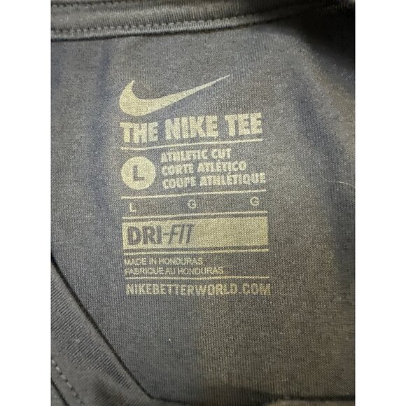 Nike Michigan Wolverines Dri-FIT Athletic Cut T-Shirt Size L - Picture 6 of 7